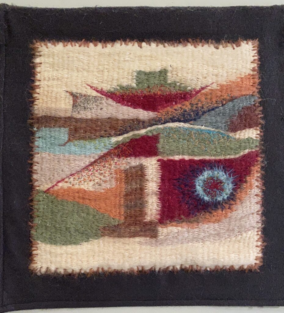 Handwoven Tapestry "Improvisation 3"