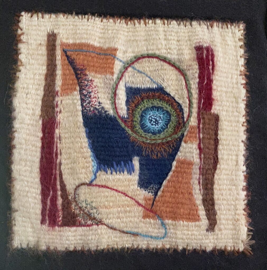 Handwoven Tapestry "Improvisation 2"by GalinaCarrollDesigns