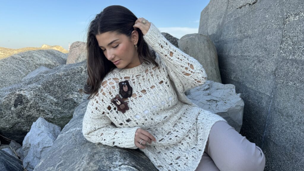 Hand Knitted Cashmere Sweater